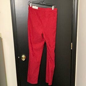 Red chicos damask jeggings